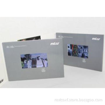promotion lcd video business cards for opening veremonies /